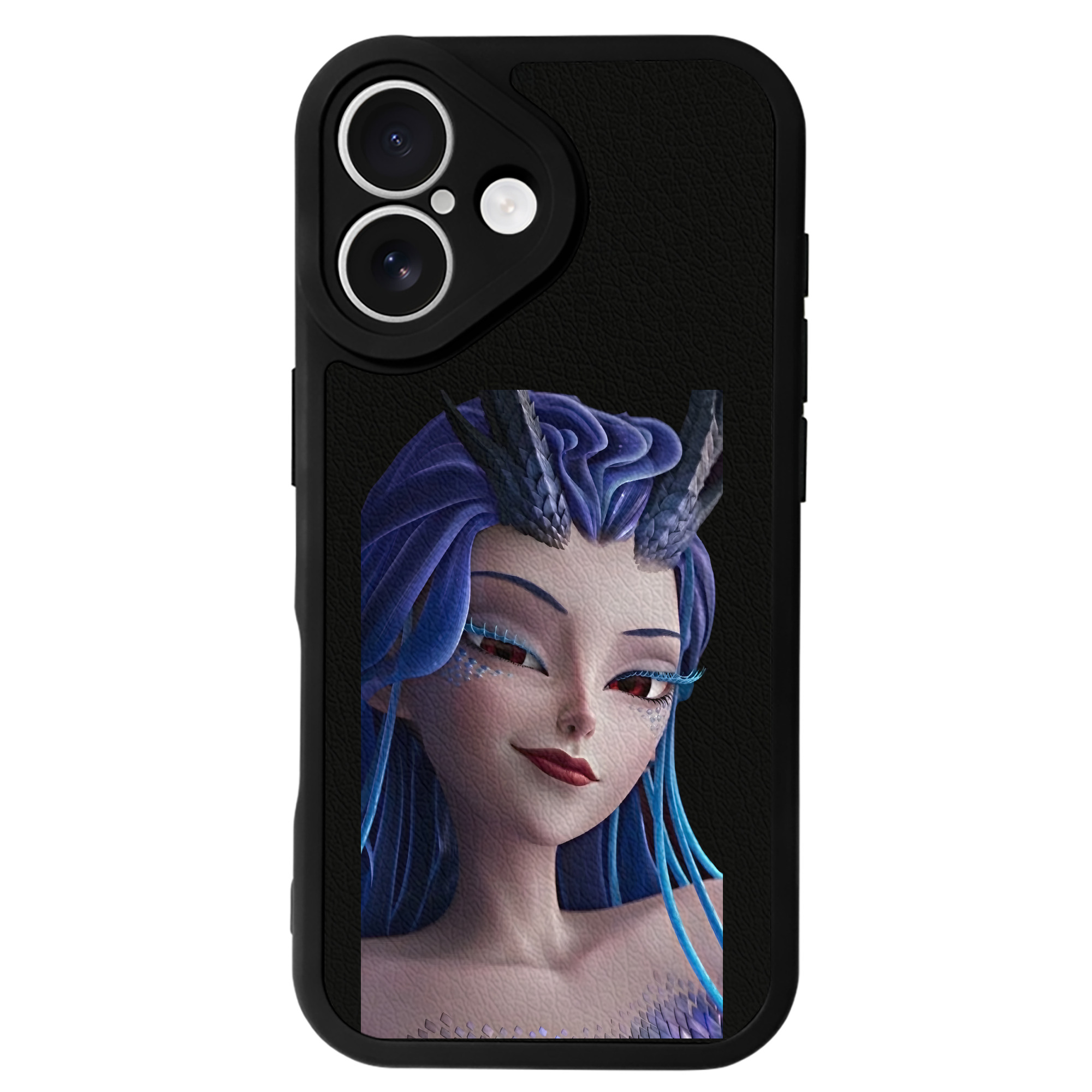 （画像用） Ne Zha 2 ナタ 魔童の大暴れ 【iPhone 16シリーズ対応】シリコンスマホケース（レザー調） 材質：シリコン